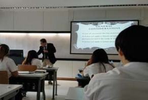 A lesson of Thai and International law at the Mahidol University Law Lesson